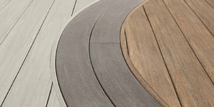 Террасная доска из ДПК Bamberg, Solid, Brazilian Walnut