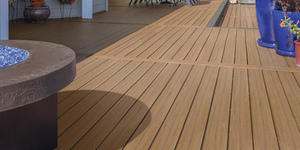 Террасная доска из ДПК Bamberg, Solid, Lebanese Cedar