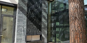 3D панели Сланец Black Waterfall Pencil5