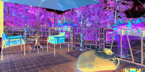 Террасная доска из ДПК Bamberg, Square, English Barnwood54