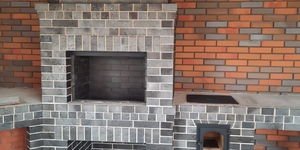 Кирпич огнеупорный Montenegro SHA 8 Black Argentum 250x124x65 мм 8