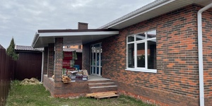 Клинкерный кирпич ЛСР "Ричмонд" красный флэшинг, Винтаж, 0.7НФ 3