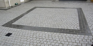 Брусчатка из известняка RKS Slate Belgian Black 200x100x40 мм 9