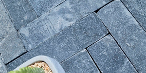 Брусчатка галтованная RKS Slate Belgian Black 100x100x40 мм 6