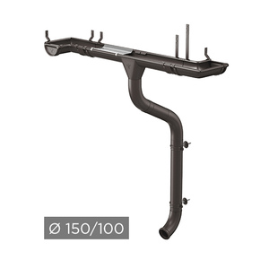 Водосточная система AQUASYSTEM PU MATT 150/100 мм RR 32