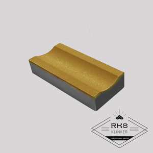 Лотковая плита универсальная SteinRus, ПЛУ ТП Б.8.Ф.6, жёлтый