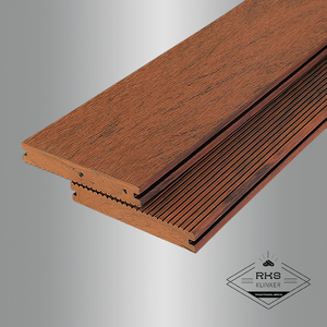 Террасная доска из ДПК Bamberg, Solid, African Bubinga