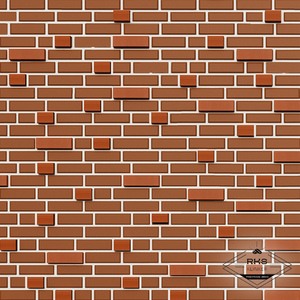 Кирпич клинкерный полнотелый ЛСР красный 3D, М-400, F-100