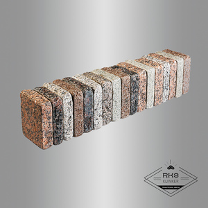 Поребрик тротуарный гранитный Микс