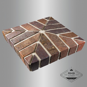 Кирпичные колпаки на столб "Skriabin, Сортировка 53", шов Супер белый