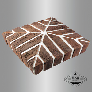 Кирпичные колпаки на столб "Донские Зори, Данилово", шов Супер белый