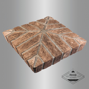 Кирпичные колпаки на столб "Донские Зори, Морозово", шов Серый