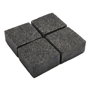 Гранитная брусчатка RKS SLATE Gabbro (Габбро) Карандаш, 100x100 мм