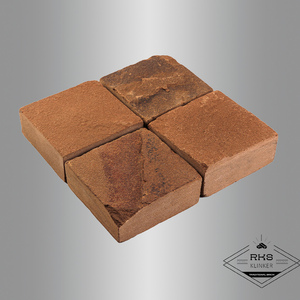 Брусчатка пиленая из песчаника "Нубиец" 100х100х37-45