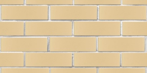 Кирпич облицовочный ЛСР, бежевый, гладкий, 1 НФ на белом шве