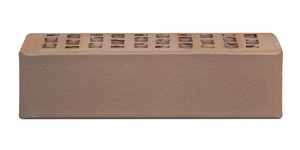 1. Кирпич лицевой ЛСР светло-коричневый флэш Гладкий (предметная) (5)