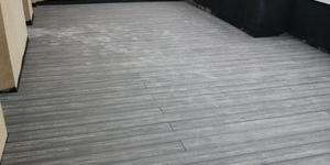 Террасная доска ДПК Bamberg Square Natural English Barnwood (балкон, терраса, фотоотзыв) 5