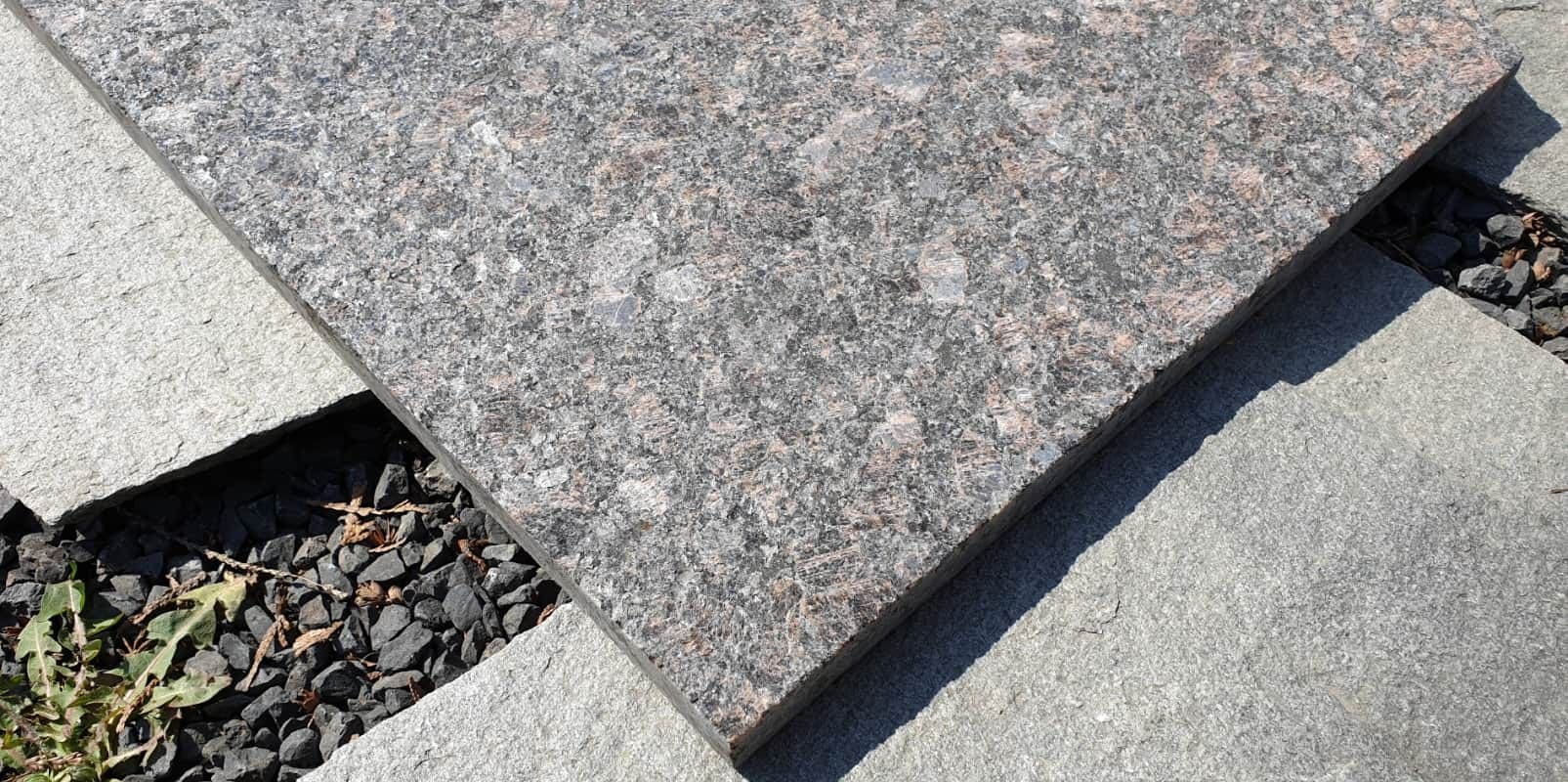 Гранитная плитка Тan Brown, Thermo/Polished 34