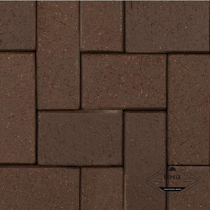 ТРОТУАРНЫЙ КИРПИЧ ABC-Klinkergruppe, Schwarz Braun, 200х100х45 мм в Калуге