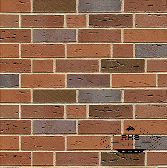 Кирпич ABC-Klinkergruppe, Grafschafter rot-blau-bunt wasserstrich в Калуге