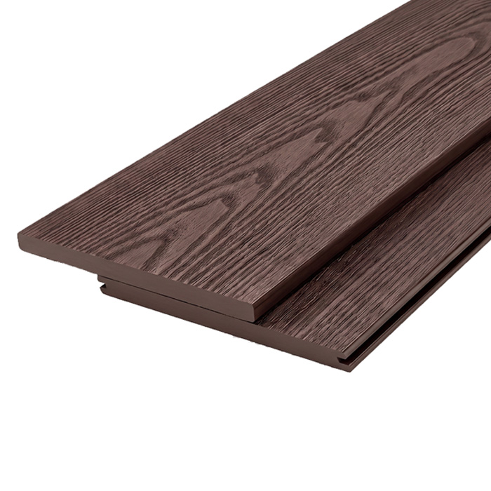 Заборная доска из ДПК Bamberg, Brazilian Walnut, 3D тиснение в Калуге