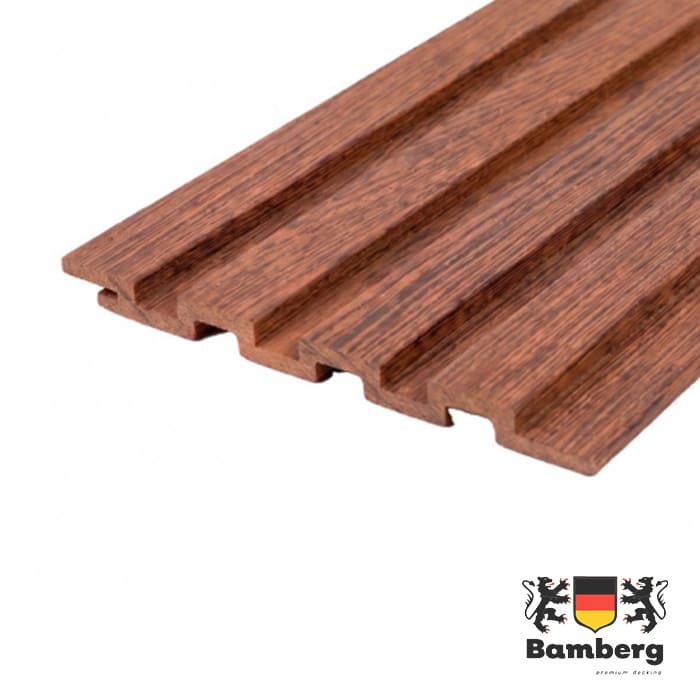 Реечная панель Bar Lines, African Bubinga в Калуге