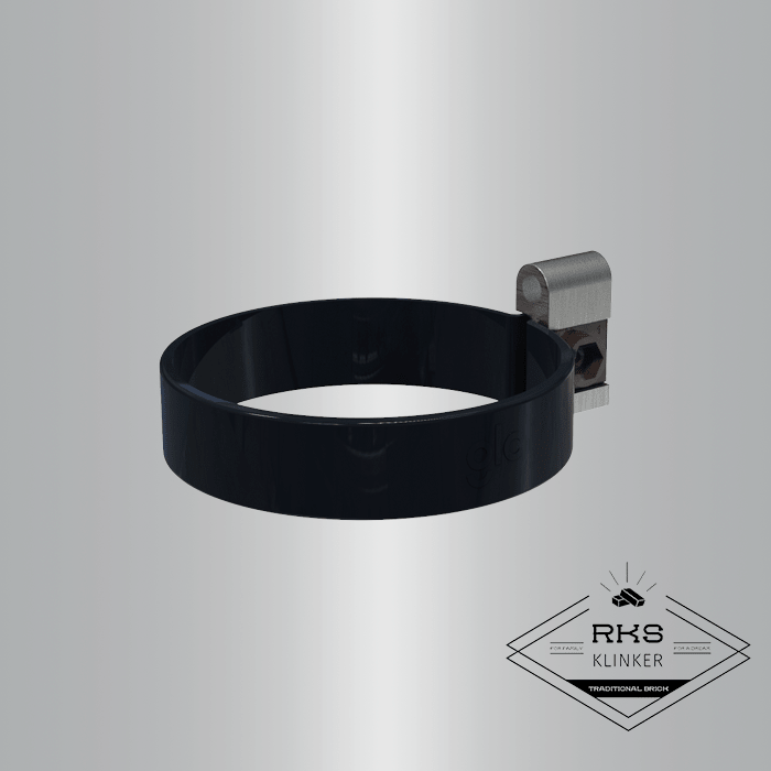 Хомут трубы GLC PVC, RAL 9005 в Калуге