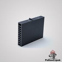 Вентиляционная коробочка BAUT тёмно-серая, 80x60x12 мм в Калуге
