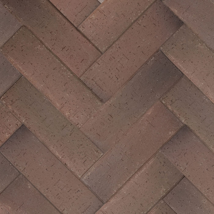 Клинкер тротуарный ЛСР "Глазго" Лонг, темно-красный флэш в Калуге