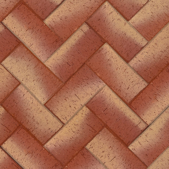 Клинкер тротуарный ЛСР красный "Канны" Золото Классик в Калуге