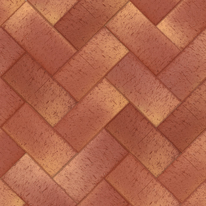 Клинкер тротуарный ЛСР тёмно-красный "Ницца" Золото Классик в Калуге