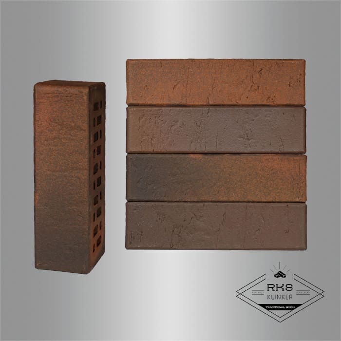 Клинкерный кирпич ЛСР "Прага" светло-коричневый флеш, Крафт 0.7НФ в Калуге