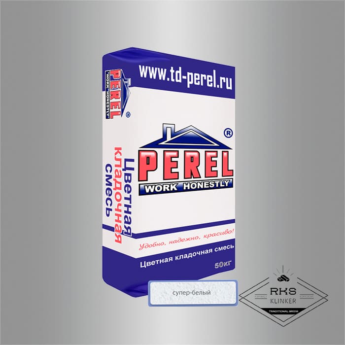 Зимняя кладочная смесь PEREL SL 01/супер-белый в Калуге