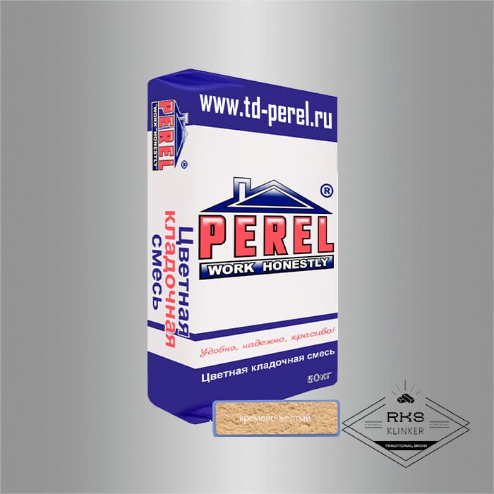 Кладочная смесь PEREL VL 30/кремово-жёлтый в Калуге