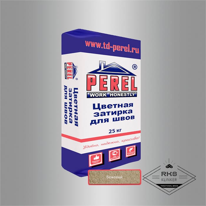 Зимняя затирочная смесь Perel RL 20/бежевая в Калуге