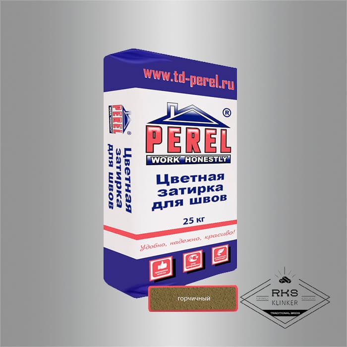 Затирочная смесь Perel RL 36/горчичная в Калуге