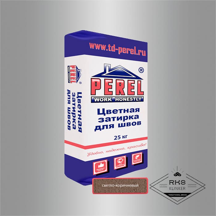 Затирочная смесь Perel RL 45/светло-коричневая в Калуге