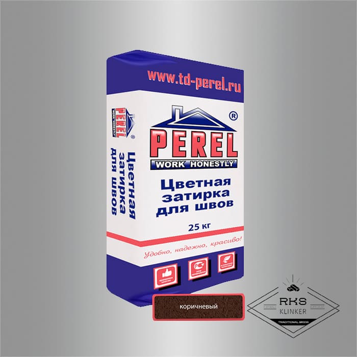 Затирочная смесь Perel RL 50/коричневая в Калуге