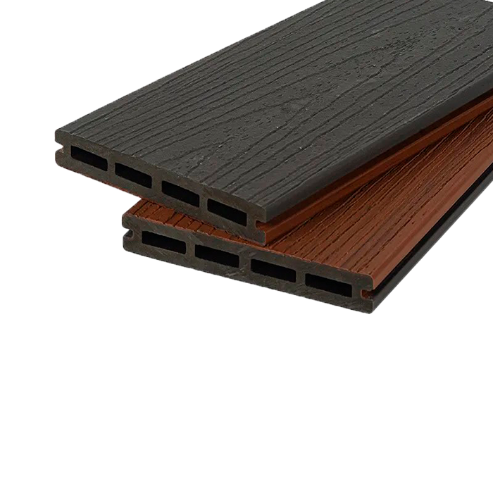 Террасная доска из ДПК Dual POLIVAN GROUP,Profi Co-Extrusion,Grey dark в Калуге