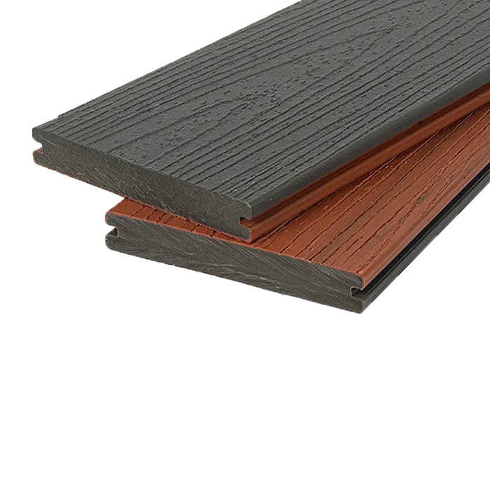 Террасная доска из ДПК Dual POLIVAN GROUP,Solid Co-Extrusion,Grey dark в Калуге