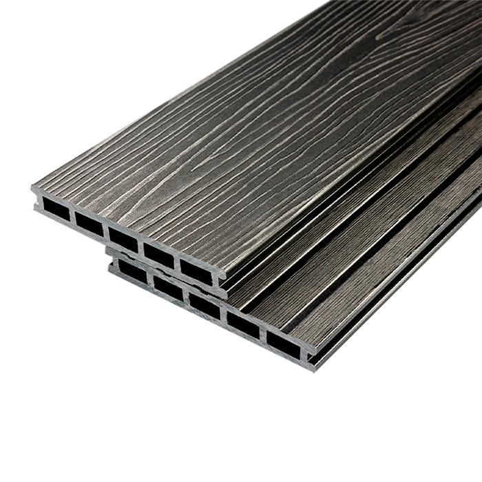 Террасная доска из ДПК RusDecking, UnoDeck Mogano, Графит в Калуге