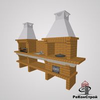 Печь-барбекю Saunday 734 в Калуге