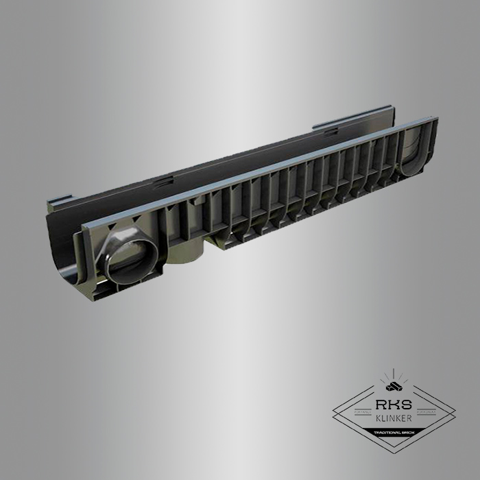Лоток водоотводный PolyMax Basic DN100, H155 в Калуге