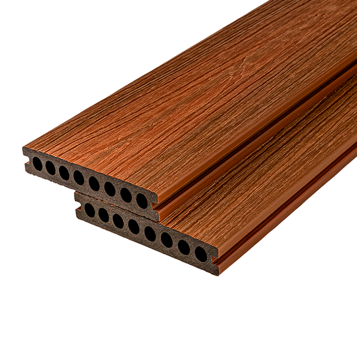 Террасная доска Turtle Shell Round, Thai Teak, Co-Extrusion Dual в Калуге