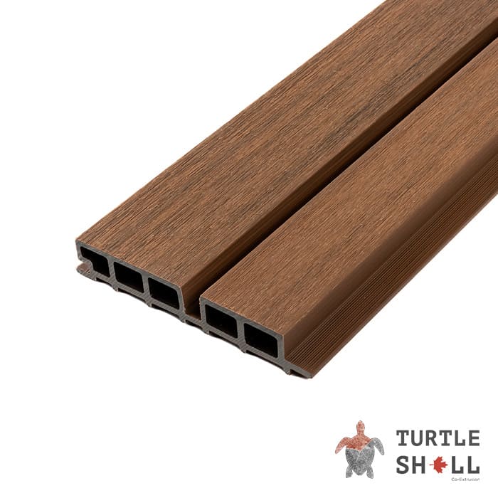 Реечная панель Double Lines, Australian Palisander, Co-Extrusion в Калуге