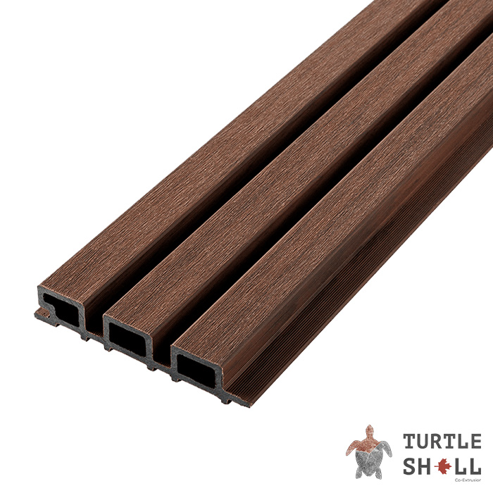 Реечная панель ДПК Middle Lines, Australian Palisander, Коэкструзия (FS 15) в Калуге