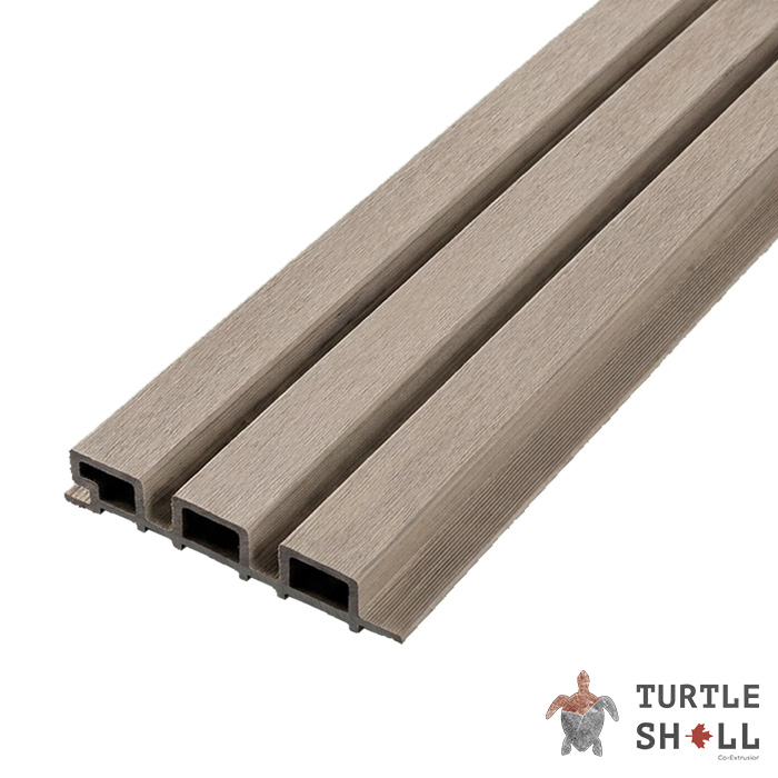 Реечная панель ДПК Middle Lines, Canadian Maple, Коэкструзия (FS 15) в Калуге