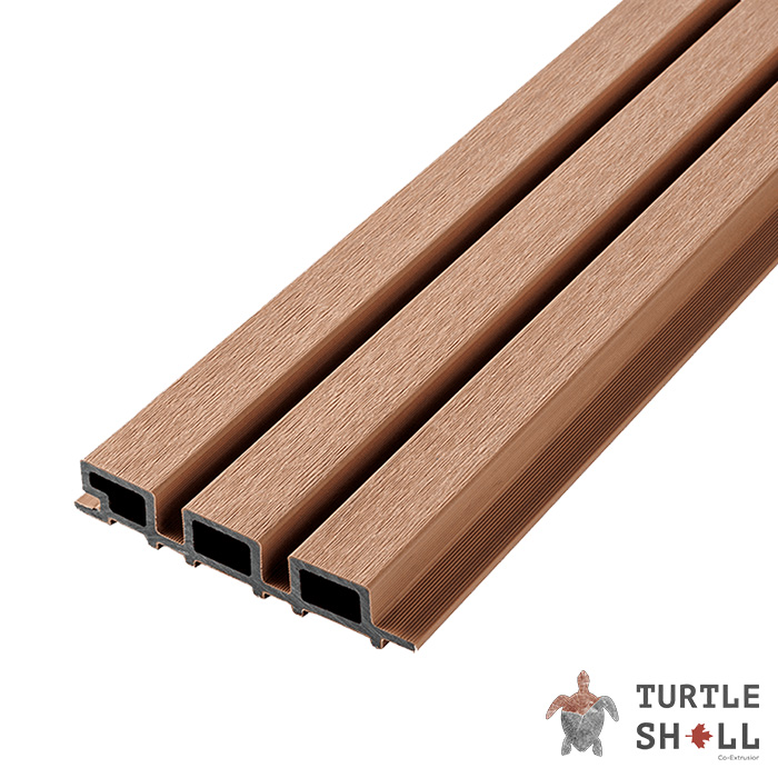 Реечная панель ДПК Middle Lines, Siberian Pine, Коэкструзия (FS 15) в Калуге