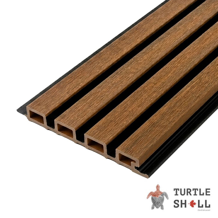 Реечная панель Middle Lines Dual, Thai Teak, Co-Extrusion в Калуге