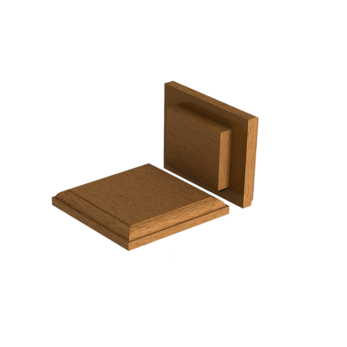Крышка верхняя для столба из ДПК Woodvex,Select, вуд в Калуге